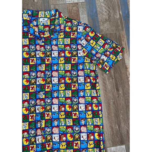 Disney Parks Toy Story 4 Men's Button Down Camp Hawaiian Shirt Large - Picture 4 of 9